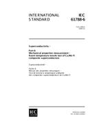 IEC 61788-6 Ed. 1.0 en:2000 PDF