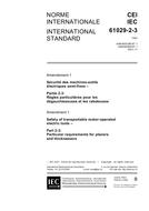 IEC 61029-2-3 Amd.1 Ed. 1.0 b:2001 PDF