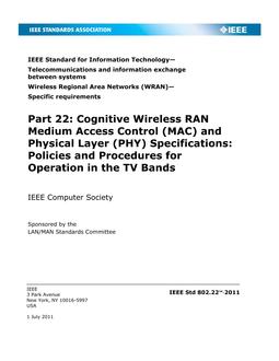 IEEE 802.22-2011 PDF