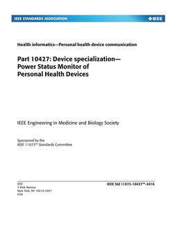 IEEE 11073-10427 PDF