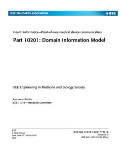 IEEE 11073-10201 PDF