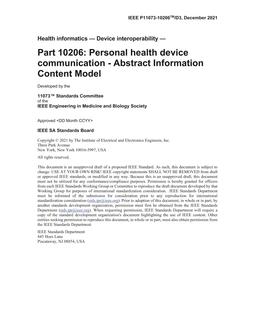 IEEE P11073-10206 PDF