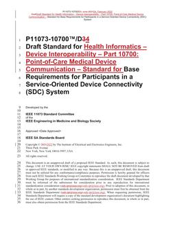 IEEE P11073-10700 PDF