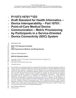 IEEE P11073-10701 PDF