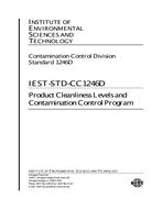 IEST STD-CC1246D PDF