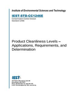 IEST STD-CC1246E PDF