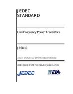 JEDEC JESD10 (R2002) PDF