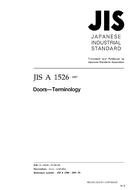 JIS A 1526 PDF