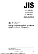 JIS A 5365:2004 PDF