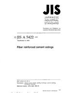 JIS A 5422:1995 PDF