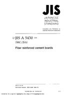 JIS A 5430:2004 PDF