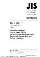 JIS B 0601:2001 PDF