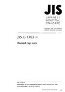 JIS B 1183:2001 PDF