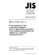 JIS C 5101-16-1:1999 PDF