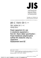 JIS C 5101-20-1:2000 PDF