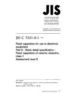 JIS C 5101-8-1:1998 PDF