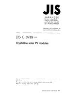 JIS C 8918:1998 PDF