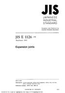 JIS E 1126 PDF