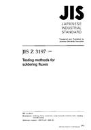 JIS Z 3197:1999 PDF