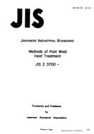 JIS Z 3700:1987 PDF