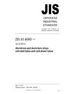 JIS H 4080:2006 PDF