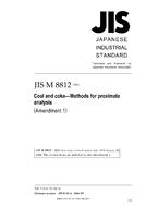 JIS M 8812:2004/AMENDMENT 1:2006 PDF