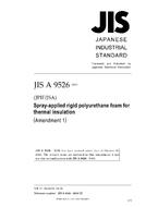 JIS A 9526 AMENDMENT 1 PDF