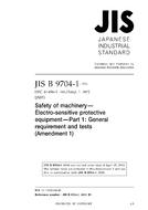 JIS B 9704-1 AMENDMENT 1 PDF