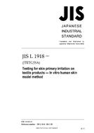 JIS L 1918 PDF