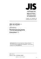 JIS H 8200 AMENDMENT 1 PDF