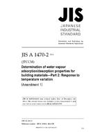 JIS A 1470-2:2008/AMENDMENT 1:2014 PDF