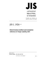 JIS L 1924 PDF