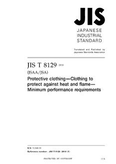 JIS T 8129 PDF