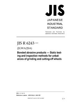 JIS R 6243 PDF