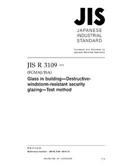 JIS R 3109 PDF