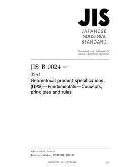 JIS B 0024 PDF