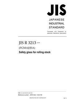 JIS R 3213 PDF