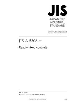 JIS A 5308 PDF