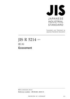 JIS R 5214 PDF