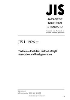 JIS L 1926 PDF