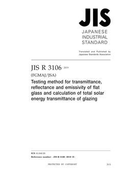 JIS R 3106 PDF