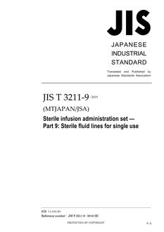 JIS T 3211-9 PDF