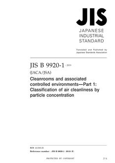 JIS B 9920-1 PDF