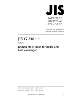 JIS G 3461 PDF