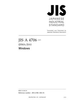 JIS A 4706:2015 PDF