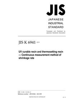 JIS K 6941 PDF