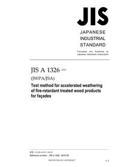 JIS A 1326 PDF