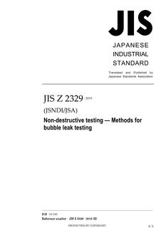 JIS Z 2329 PDF