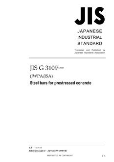 JIS G 3109 PDF