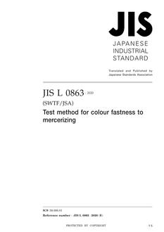 JIS L 0863 PDF